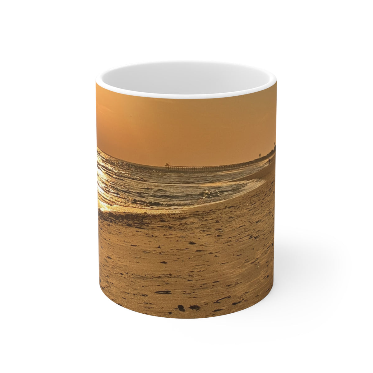 Golden Hour Strand — 11oz Mug