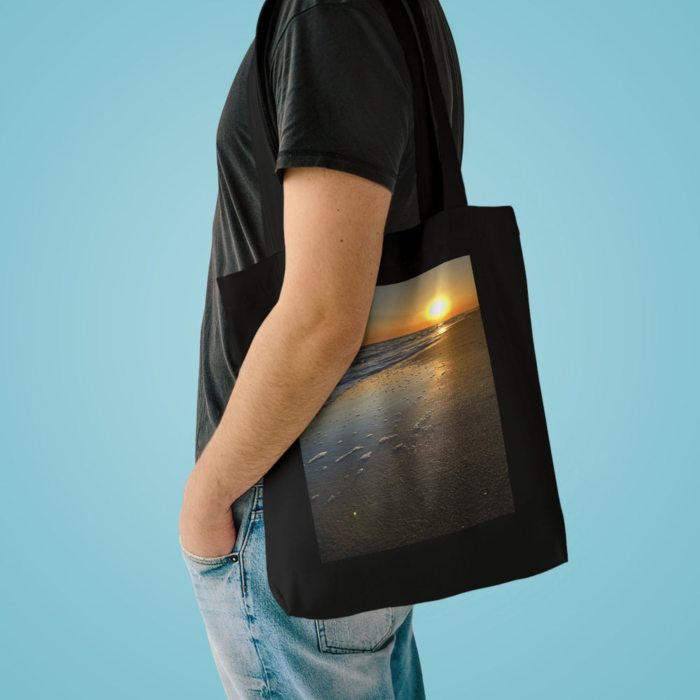 Sunset Seafoam — Cotton Tote