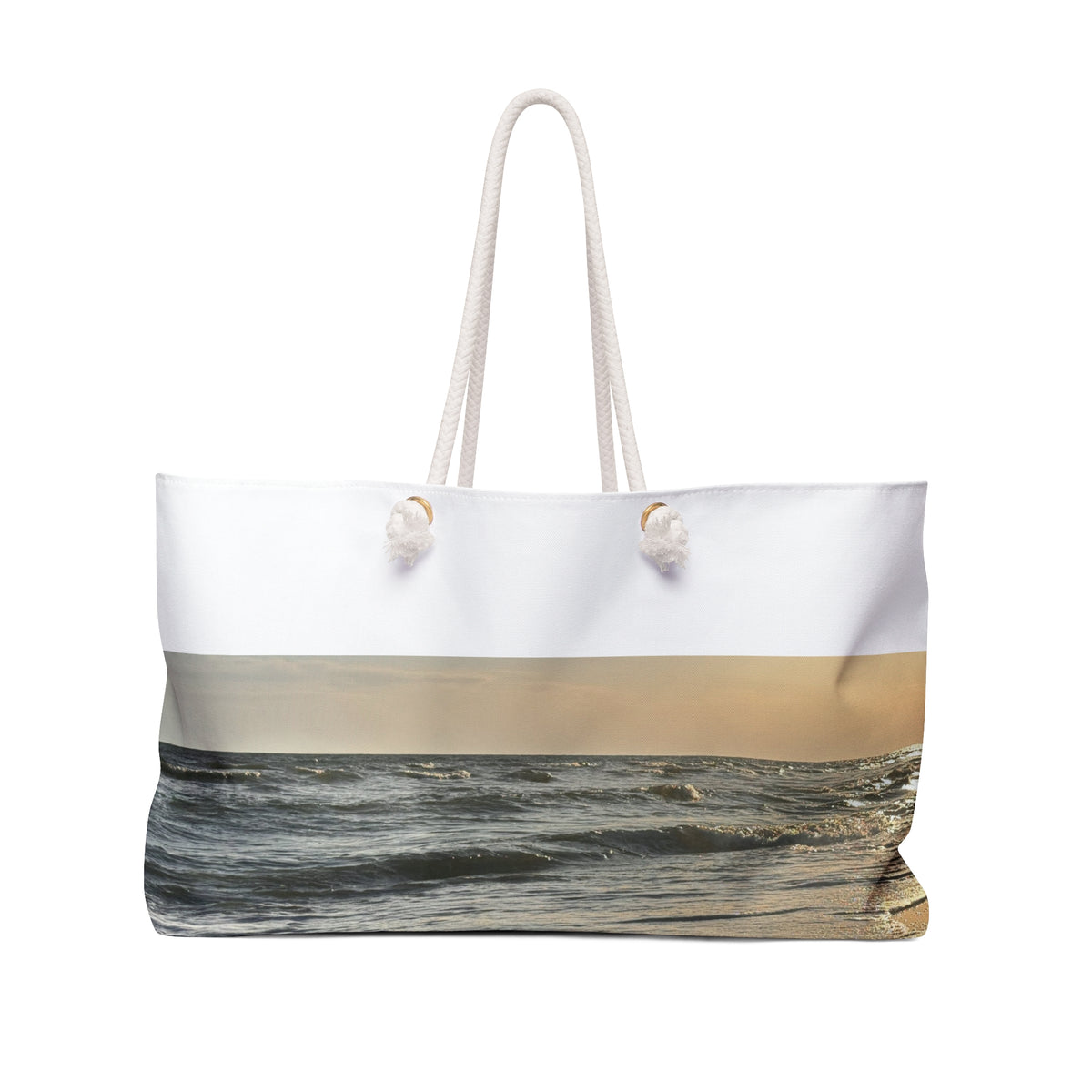 Golden Foam Lace — Weekender Bag