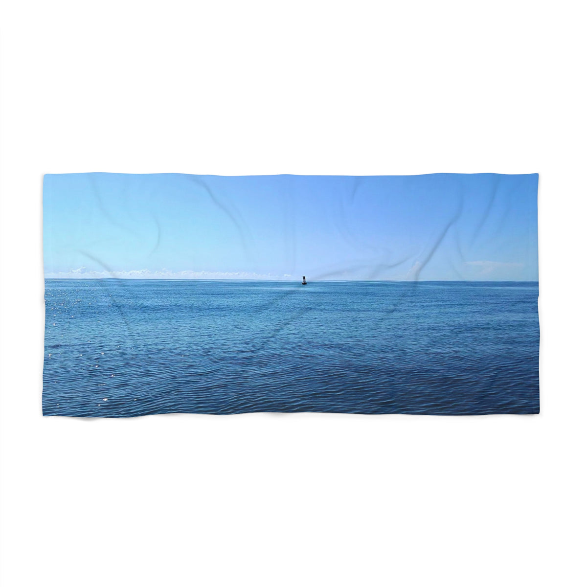 Passing The Sea Buoy — Beach Towel