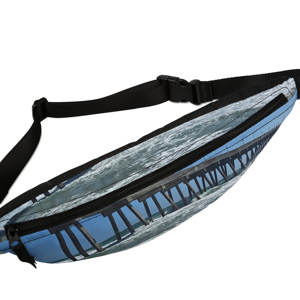 Pier In Full Blue — Fanny Pack