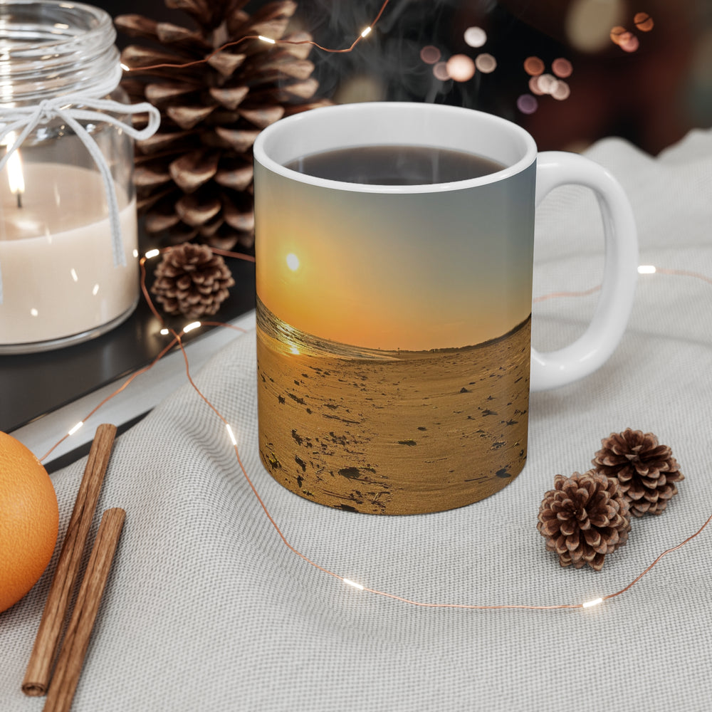 Golden Hour Shoreline — 11oz Mug