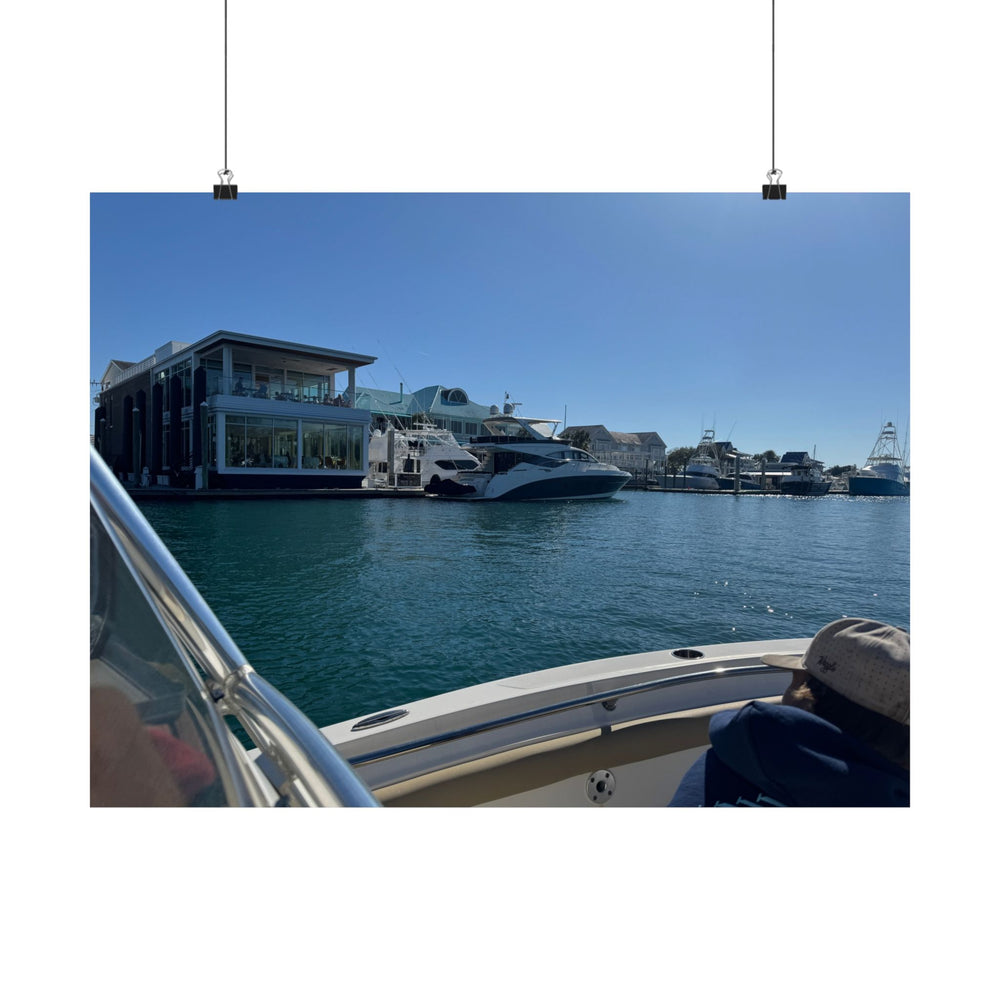 Harbor Day — Matte Poster