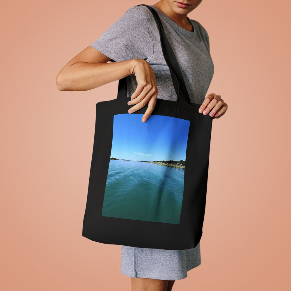 Intracoastal Teal — Cotton Tote