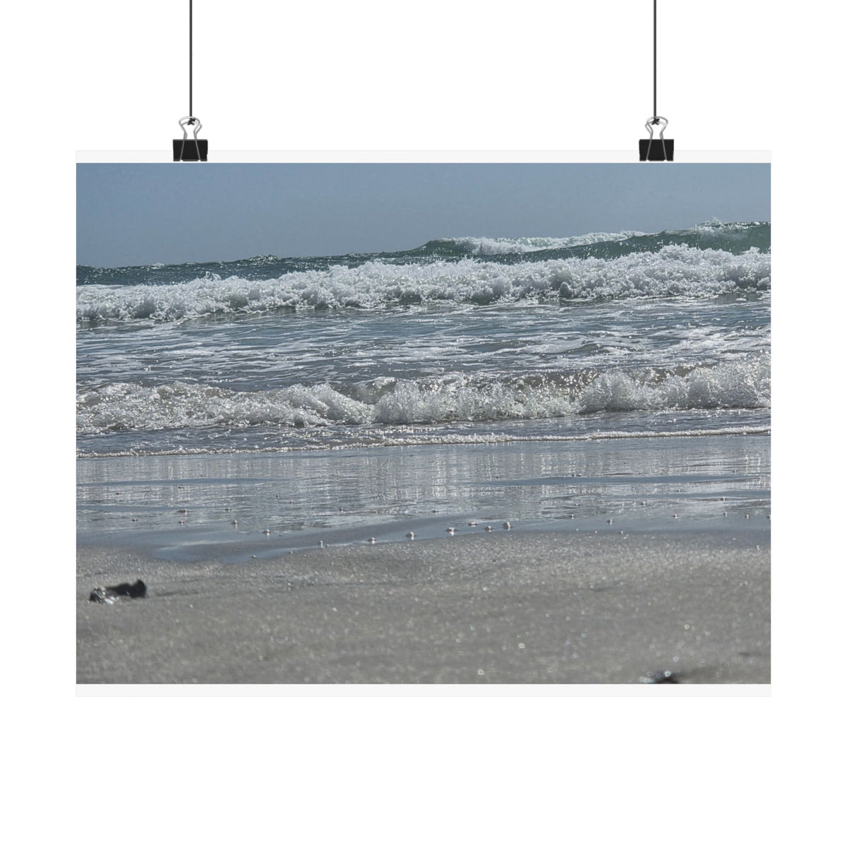 Shoreline Rush — Matte Poster