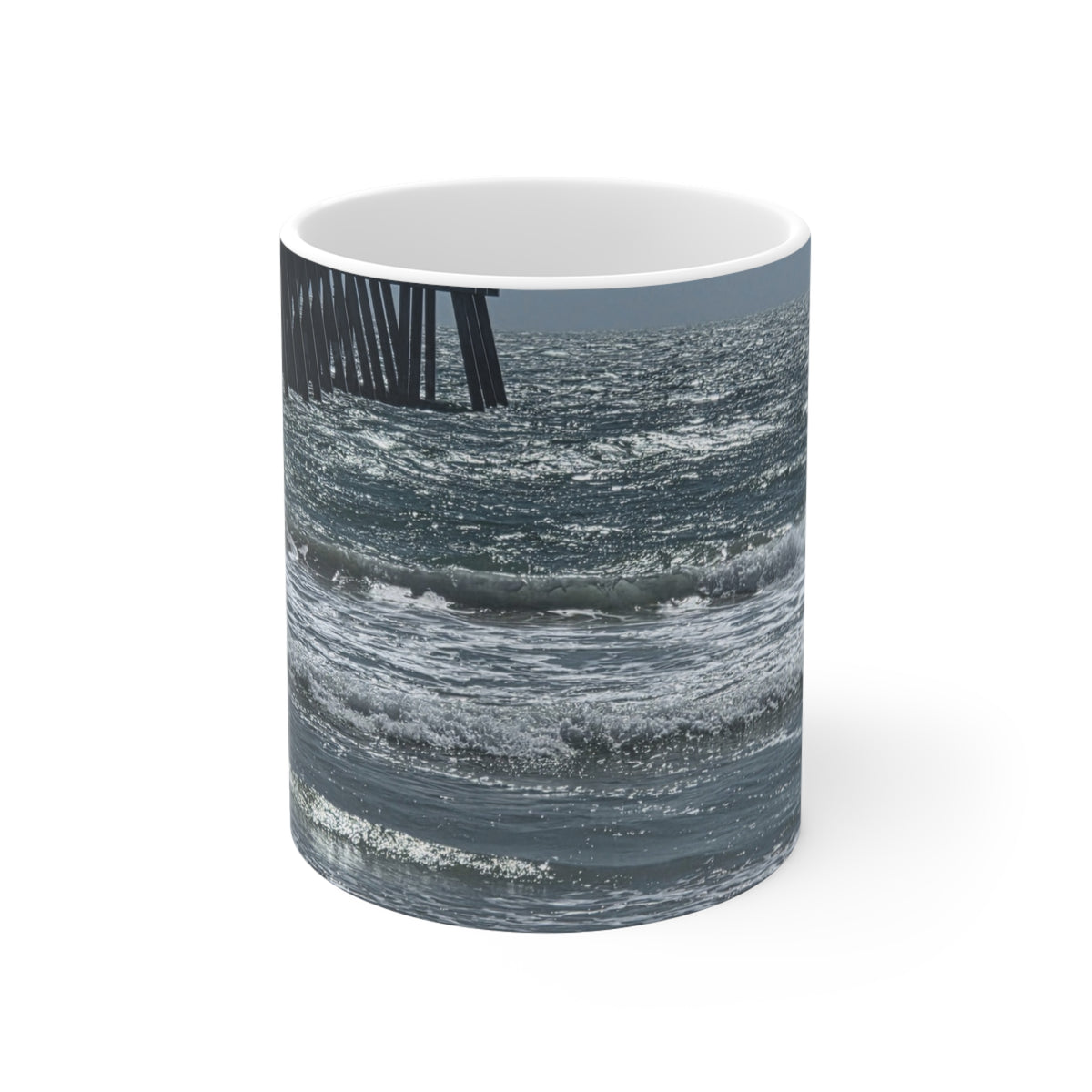 Silver Water Pier — 11oz Mug
