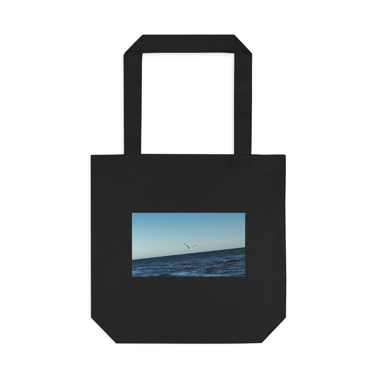 Lone Gull Soaring — Cotton Tote