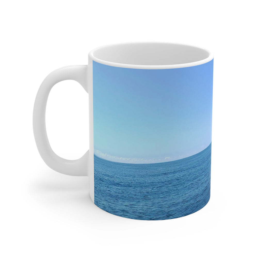 Sapphire Ripple Field — 11oz Mug